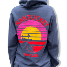 Load image into Gallery viewer, NEW NSC Navy Hoodie with Sleeve
