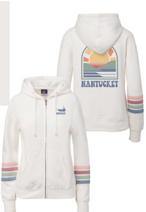 Sunrise Naamah Full Zip Ivory