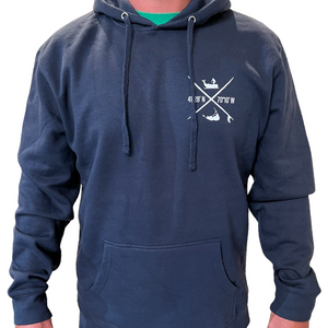 Crossing Surf Hoodie Navy
