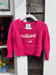 Pink Kids Knit Nantucket Sweater