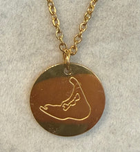 Load image into Gallery viewer, Stamped Nantucket Stainless Steel Necklace

