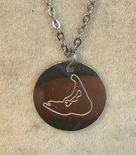 Load image into Gallery viewer, Stamped Nantucket Stainless Steel Necklace
