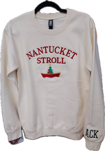 Load image into Gallery viewer, Christmas Stroll Embroidered Crewneck

