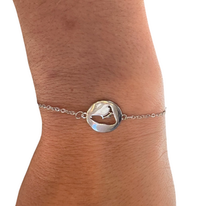 Silver Nantucket Cut-Out Bracelet