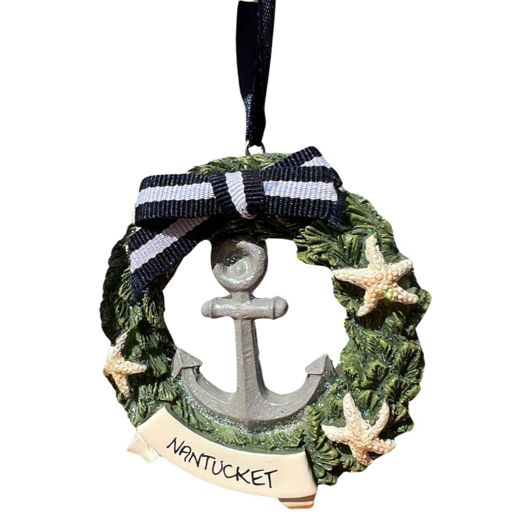 Anchor Wreath Ornament