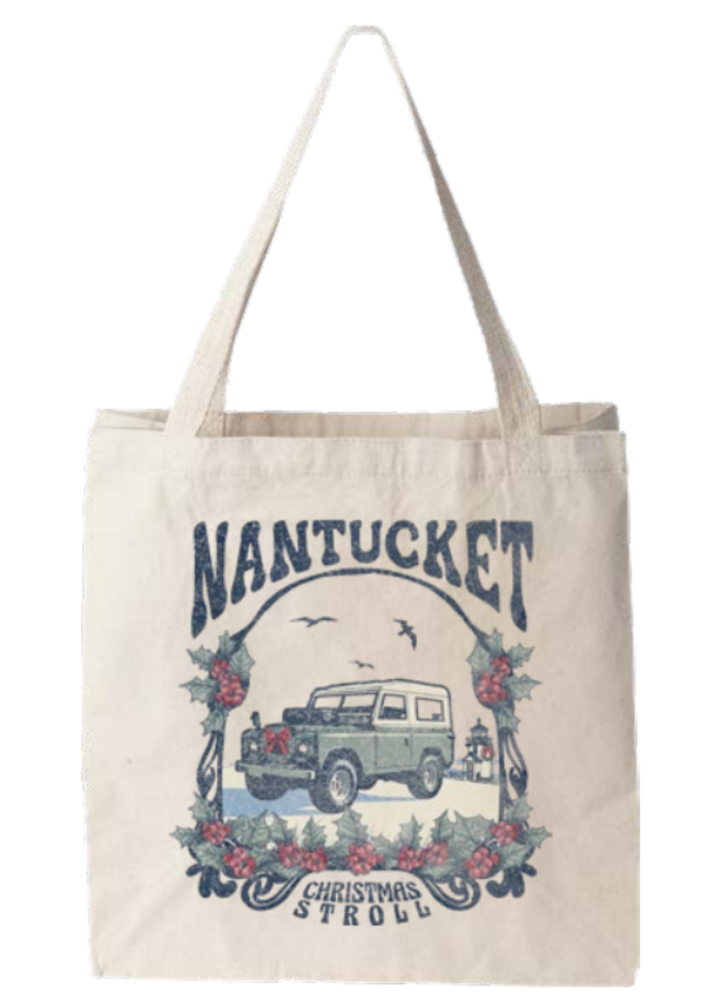 Nantucket Christmas Stroll Tote