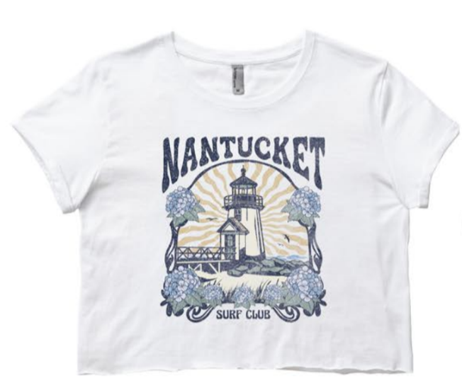 Brant Point Crop Tee
