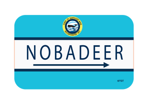 Mini Street Signs Sticker