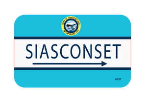 Mini Street Signs Sticker