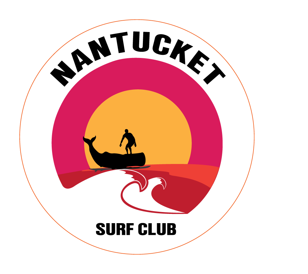 Medium Nantucket Surf Club Sticker