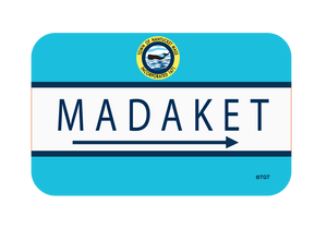 Mini Street Signs Sticker