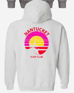 NSC White Hoody - Retro Logo