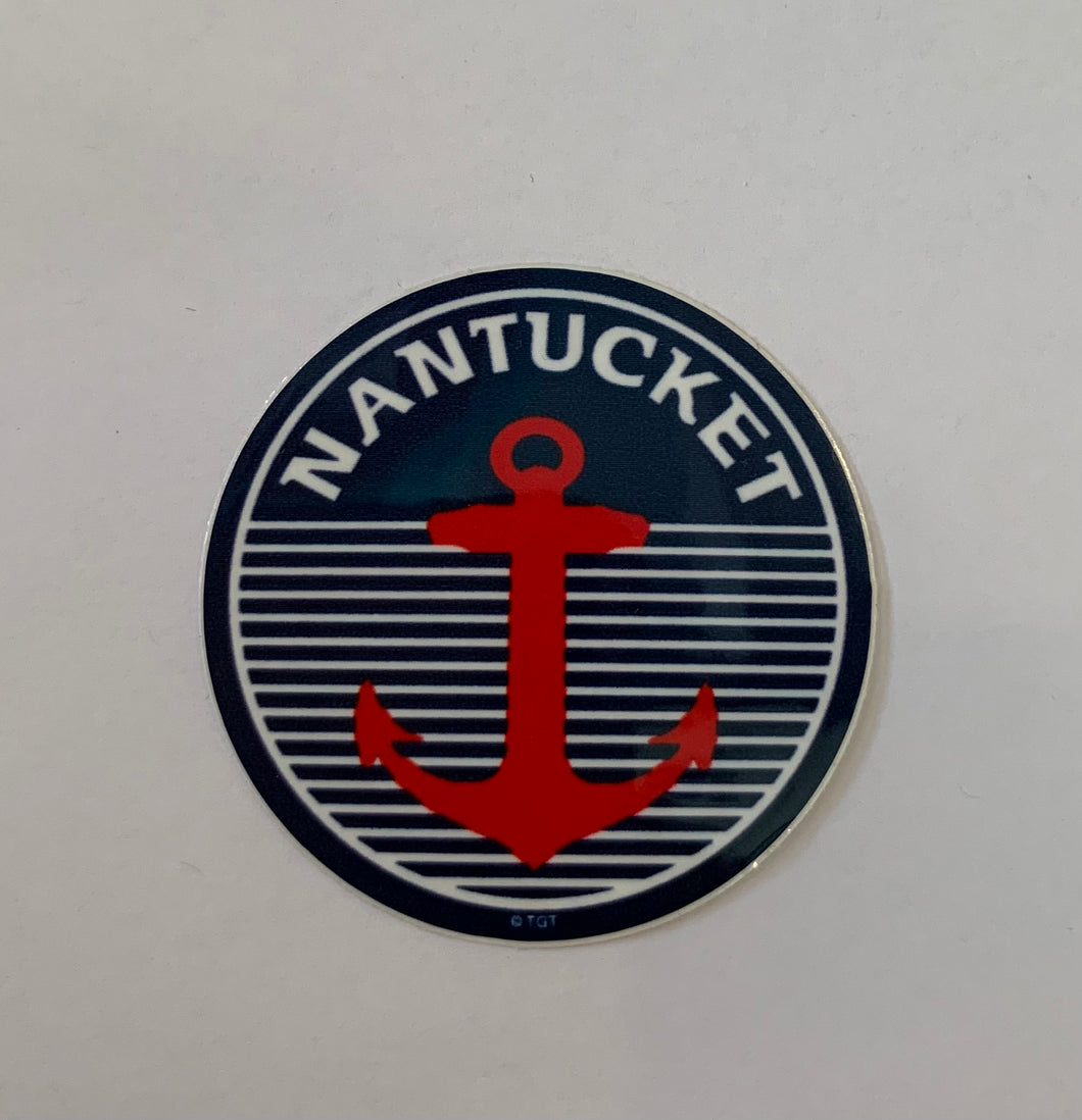 Mini Nantucket Anchor Sticker