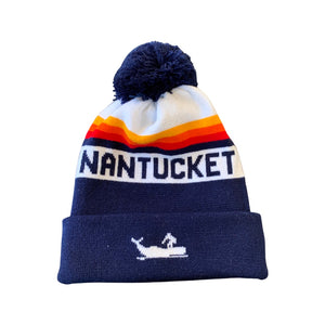 Nantucket Knit Hat Sunset