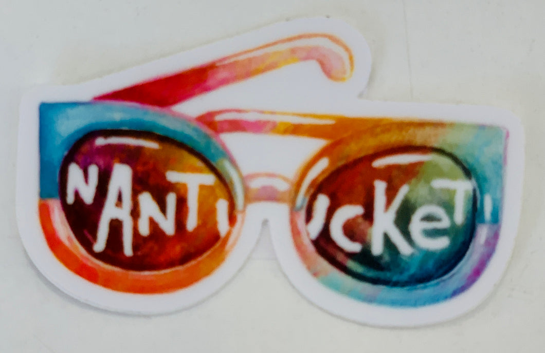 Nantucket Sunglass Sticker