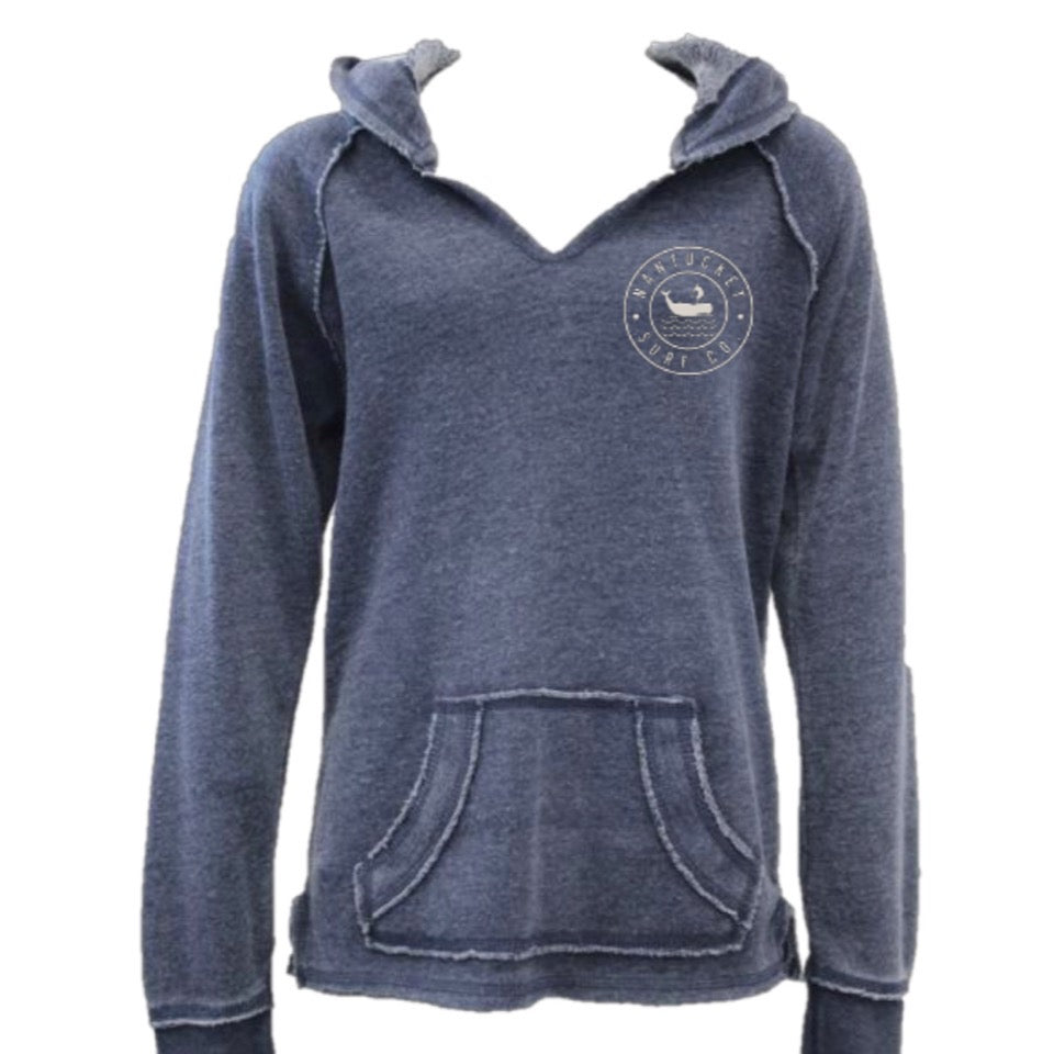 Kids Soft Navy Nantucket Surf Hoodie