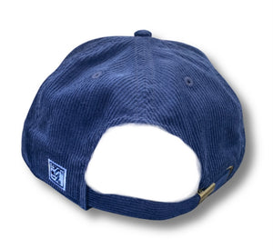 Corduroy navy hat