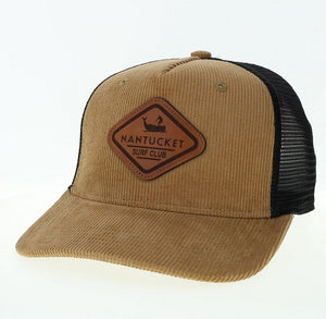 Khaki Corduroy/Black NSC Trucker