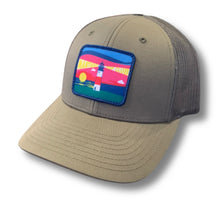 Load image into Gallery viewer, Sankaty lighthouse sunset snapback-Green
