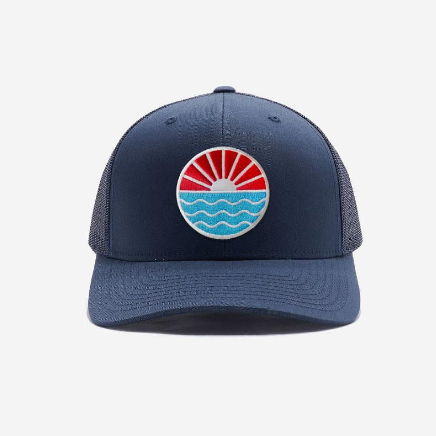 Sun Wave Hat - Navy/Navy