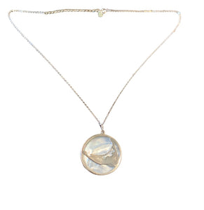 Large Nantucket Mother of Pearl Necklace