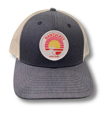 Load image into Gallery viewer, Nantucket Surf Co patch Snapback- Heather Navy
