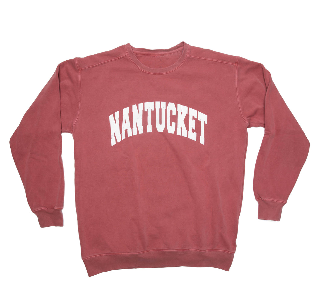 Nantucket Sweatshirt - Crimson