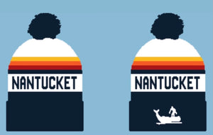 Nantucket Knit Hat Sunset