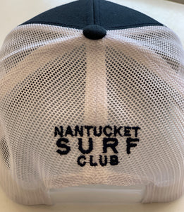 Nantucket sunset patch snapback - Nany/white